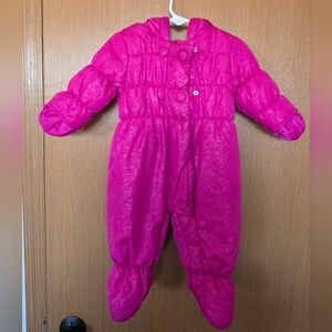 Rothschild Pink Baby Snowsuit